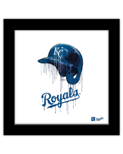 Gallery Pops MLB Kansas City Royals - Drip Helmet Wall Art