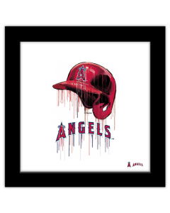 Gallery Pops MLB Los Angeles Angels - Drip Helmet Wall Art