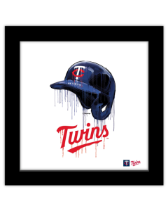 Gallery Pops MLB Minnesota Twins - Drip Helmet Wall Art