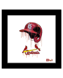 Gallery Pops MLB St. Louis Cardinals - Drip Helmet Wall Art