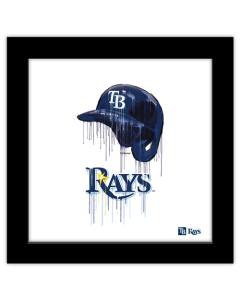 Gallery Pops MLB Tampa Bay Rays - Drip Helmet Wall Art