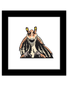 Gallery Pops Star Wars: The Phantom Menace - Jar Jar Binks Portrait Wall Art