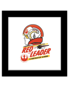 Gallery Pops Star Wars - Vintage Comic Red Leader Starfighter School Wall Art