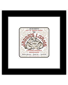 Gallery Pops Star Wars - Vintage Comic Jabba's Loans Wall Art