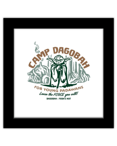 Gallery Pops Star Wars - Vintage Comic Camp Dagobah Wall Art