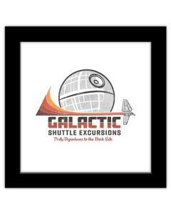 Gallery Pops Star Wars - Vintage Comic Galactic Shuttle Excursions Wall Art