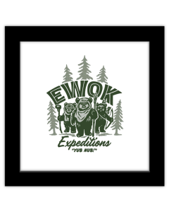 Gallery Pops Star Wars - Vintage Comic Ewok Expeditions Yub Nub Wall Art