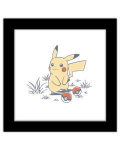 Gallery Pops Pokémon - Daily Sketch Pikachu Wall Art