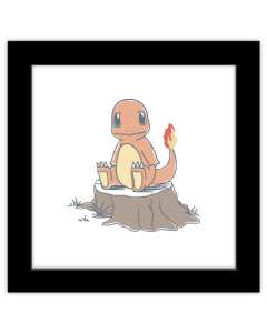 Gallery Pops Pokémon - Daily Sketch Charmander Wall Art