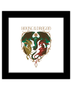 Gallery Pops House of the Dragon: Season 2 - Dragon Crest Graphic Wall Art