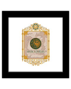 Gallery Pops House of the Dragon: Season 2 - Map Badge Wall Art