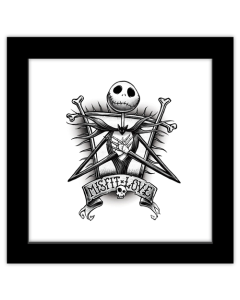 Gallery Pops Disney The Nightmare Before Christmas - Jack Skellington Misfit Love Wall Art