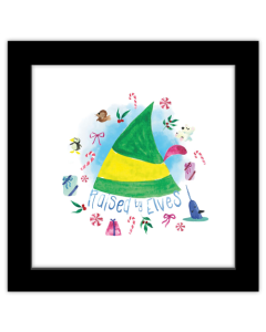 Gallery Pops Elf - Raised By Elves Watercolor Wall Art