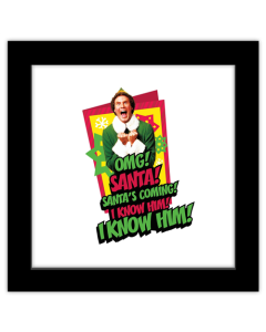 Gallery Pops Elf - Santa's Coming I know Him Wall Art