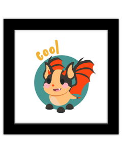 Gallery Pops Adopt Me! - Bat Dragon Wall Art