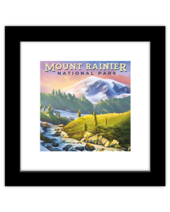 Gallery Pops Lantern Press - Mount Rainier National Park Washington Wall Art