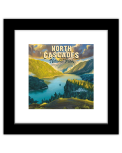 Gallery Pops Lantern Press - North Cascades National Park Washington Wall Art