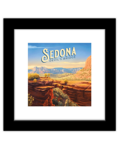 Gallery Pops Lantern Press - Sedona Arizona - Devils Bridge Wall Art