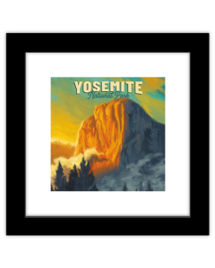 Gallery Pops Lantern Press - Yosemite National Park California El Capitan Wall Art