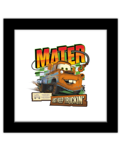 Gallery Pops® Disney Pixar Cars - Mater Towing Salvage Just Keep Truckin' Wall Art