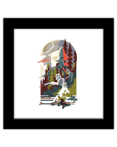 Gallery Pops® Star Wars: Saga - Heroic Gestures Storm Trooper Endor Badge Wall Art