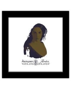 Gallery Pops The Lord of the Rings - Aragorn and Arwen Wall Art