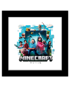 Gallery Pops A Minecraft Movie - Heroes Graphic Wall Art