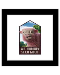 Gallery Pops A Minecraft Movie - We Humbly Seek Gold Wall Art