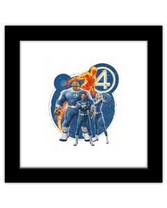 Gallery Pops Marvel The Fantastic Four: First Steps (2025) - Invisible Shield Group Badge Wall Art