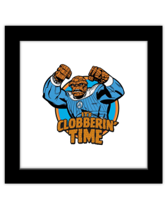Gallery Pops Marvel The Fantastic Four: First Steps - The Thing It's Clobberin' Time Comic Wall Art