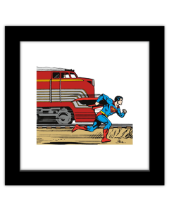 Gallery Pops DC Comics Superman -  Faster Than A Locomotive Wall Art