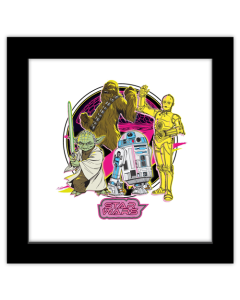 Gallery Pops Star Wars: Saga - Elevation Group Heroes Wall Art