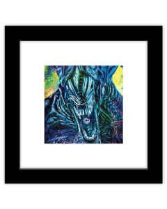 Gallery Pops Alien - Xenomorph Neon Halftone Wall Art