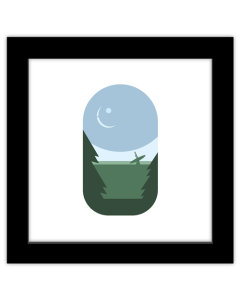 Gallery Pops® Star Wars: Jedi Tech Deco - Moon Of Endor Minimalist Wall Art