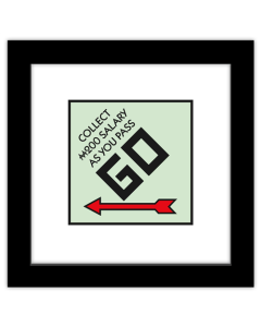Gallery Pops® Monopoly - Pass Go Wall Art