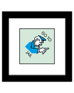 Gallery Pops® Monopoly - Go To Jail Wall Art