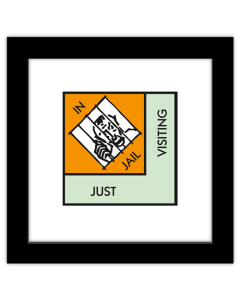 Gallery Pops® Monopoly - In Jail - Just Visiting Wall Art