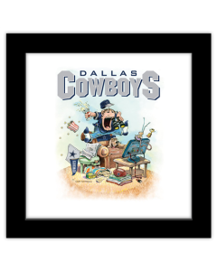 Gallery Pops® NFL Dallas Cowboys - Gary Patterson #1 Fan 26 Wall Art