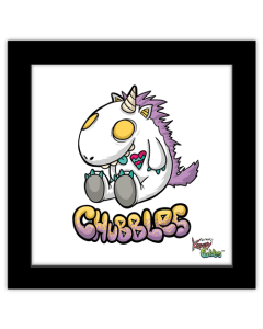 Gallery Pops® Gus Fink: Kreepy Cuddles - Chubbles The Wish Master Unicorn Wall Art