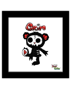 Gallery Pops® Gus Fink: Kreepy Cuddles - Grim The Stitchy Bear Wall Art