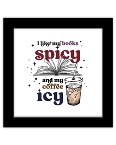 Gallery Pops® BookTok - Spicy Books & Iced Coffee Wall Art