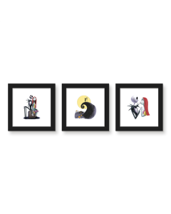 Gallery Pops Disney The Nightmare Before Christmas Wall Art Bundle (3-Pack)