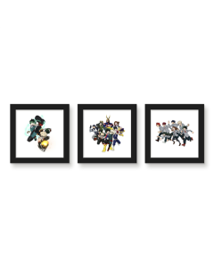 Gallery Pops My Hero Academia - Group Wall Art Bundle (3-Pack)