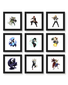Gallery Pops My Hero Academia - Characters Wall Art Bundle (9-Pack)