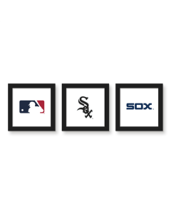 Gallery Pops MLB - Chicago White Sox - Team Wall Art Bundle (3-Pack)