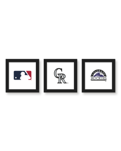 Gallery Pops MLB - Colorado Rockies - Team Wall Art Bundle (3-Pack)