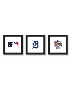Gallery Pops MLB - Detroit Tigers - Team Wall Art Bundle (3-Pack)