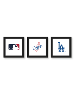 Gallery Pops MLB - Los Angeles Dodgers - Team Wall Art Bundle (3-Pack)