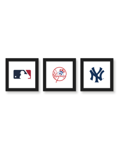 Gallery Pops MLB - New York Yankees - Team Wall Art Bundle (3-Pack)