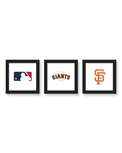 Gallery Pops MLB - San Francisco Giants - Team Wall Art Bundle (3-Pack)